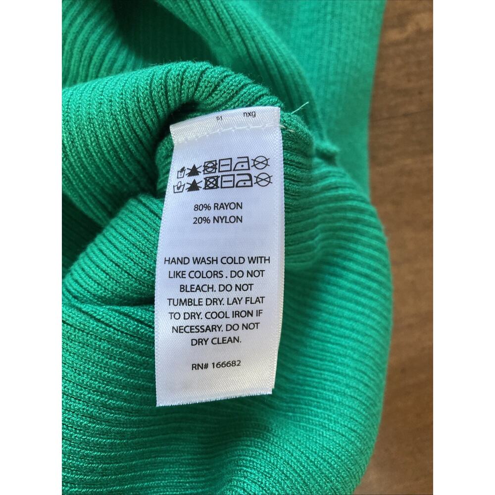 House of‎ Harlow 1960 Midi Dress Sz XS New Green Tank Resort Beach Saint Patrick - Picture 8 of 8